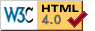 Valid HTML4.0
